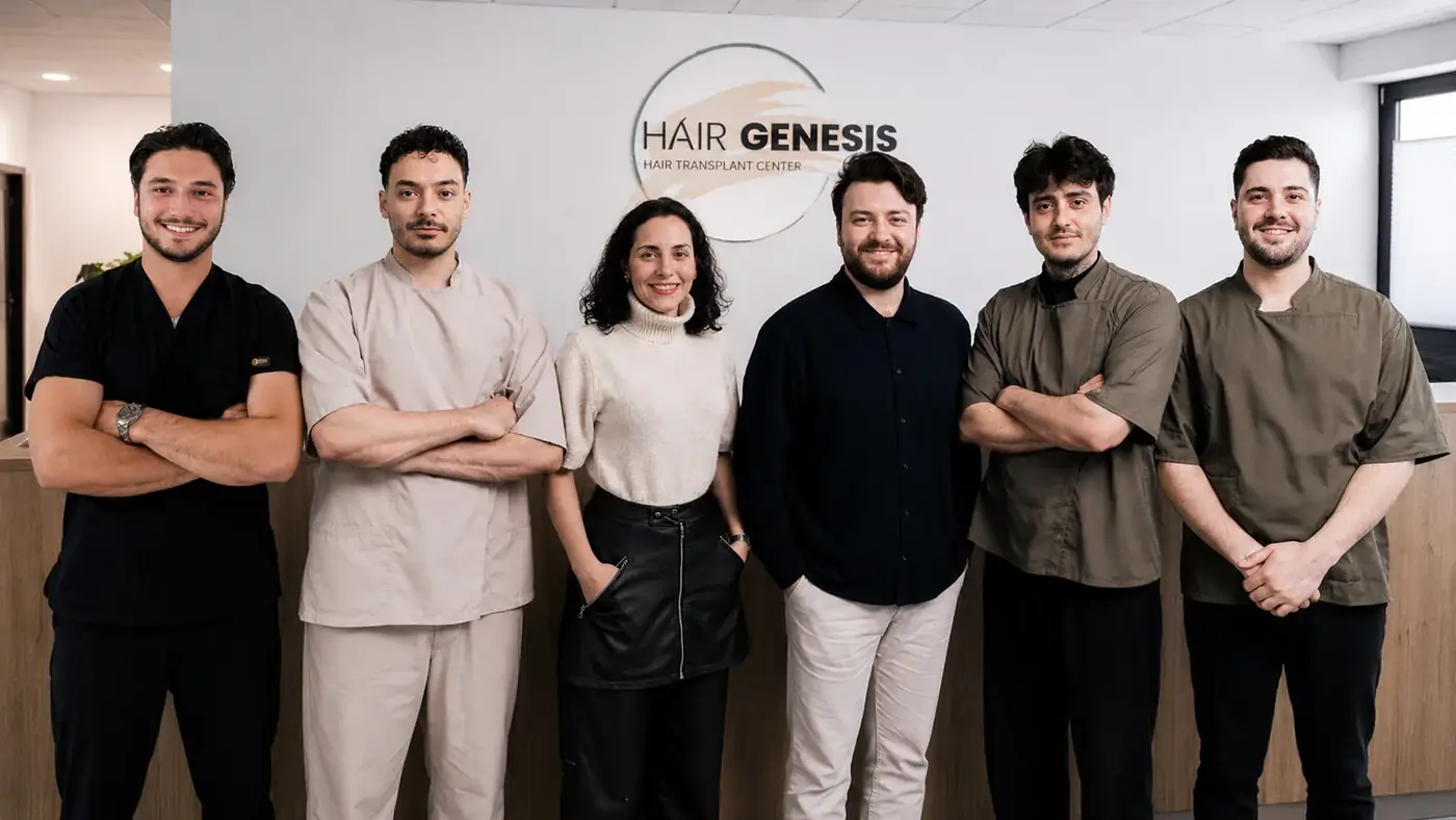 Das Team von Hair Genesis in der Praxis